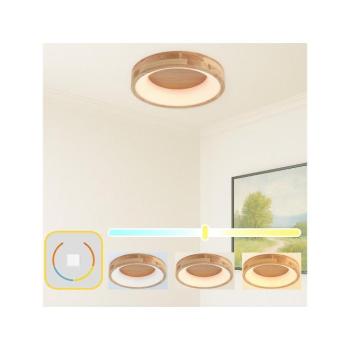 BRILAGI-LED Mennyezeti lámpatest FALCON WOOD LED/30W/230V 3000/4000/6000K 45 cm fa BRI535 kép