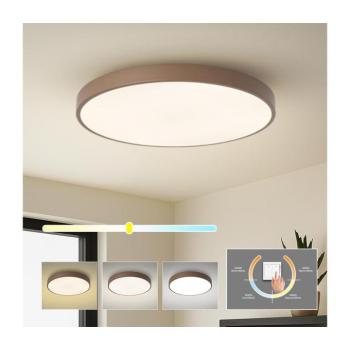 BRILAGI - LED mennyezeti lámpatest POOL LED/100W/230V 3000/4000/6000K 80 cm barna BRI716 kép