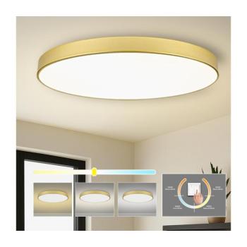 BRILAGI-LED Mennyezeti lámpatest POOL LED/180W/230V 3000/4000/6000K Ø 120 cm aranyszínű BRI571 kép