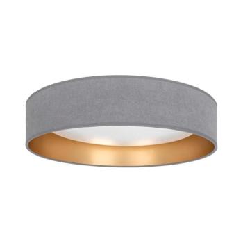 BRILAGI-LED VELVET SIMPLE mennyezeti lámpatest LED/24W/230V 4000K átm. 45 cm szürke/arany 8590828055099 kép