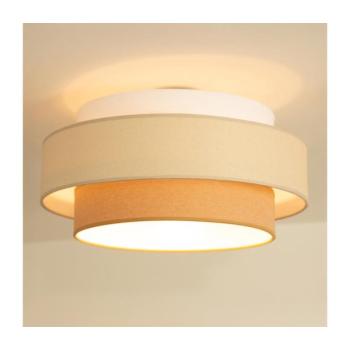 BRILAGI - Mennyezeti lámpa RESNA 1xE27/60W/230V átm. 40 cm krémszínű/bézs H0394 kép