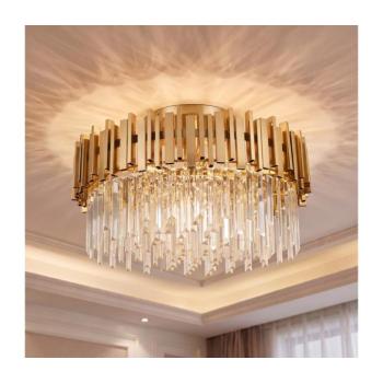 BRILAGI - Mennyezeti lámpa VERVE 6xE14/40W/230V átm. 60 cm arany BRSL21016G kép