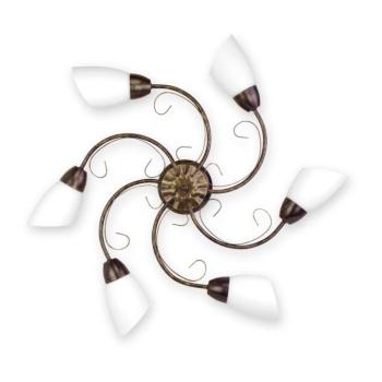 BRILAGI - Mennyezeti lámpa VINE 6xE27/40W/230V átm. 75 cm patina/sárgaréz BRHE-2026C001/6 kép