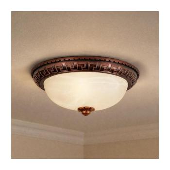 BRILAGI - Mennyezeti lámpatest FRESCO 2xE27/40W/230V átm. 30 cm, rézszínű BRSX6095/2C/M kép