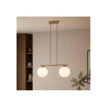 BRILAGI - MILO kábeles függeszték 2xE27/60W/230V bézs/arany 75-007B kép