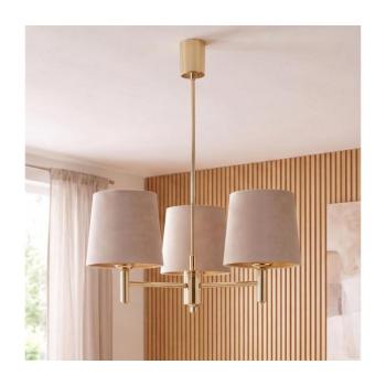 BRILAGI - MONTE rudas csillár 3xE27/60W/230V bézs/arany 8590828053323 kép