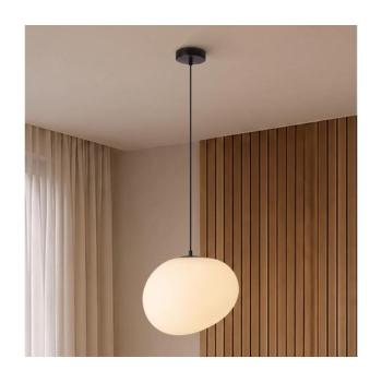 BRILAGI - PEBBLES kábeles függőlámpa 1xE27/40W/230V Ø 30 cm, fekete ALA-56887 kép