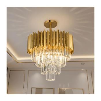 BRILAGI - Plafonra szerelhető CRISTAL csillár, 5 x E14 (max. 40 W), 230 V, átmérő 43 cm BG72419 kép