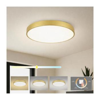 BRILAGI - POOL LED mennyezeti lámpatest 60W/230V 3000/4000/6000K, átmérő 60 cm, aranyszínű BRI559 kép