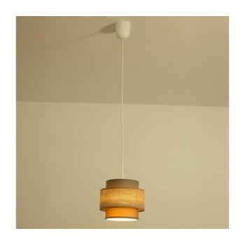 BRILAGI - RESNA kábeles függeszték 1xE27/60W/230V átm. 20 cm barna/bézs H0372 kép