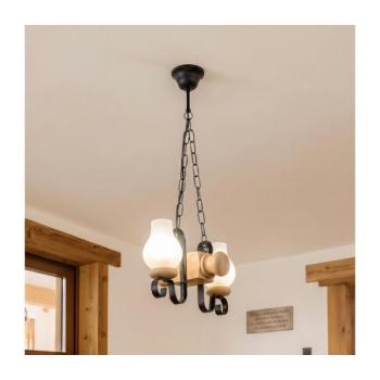 BRILAGI - RUSTIC láncos csillár 2xE14/40W/230V tölgy EX-01100 kép
