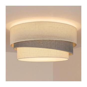 BRILAGI - TRIO mennyezeti lámpa 1xE27/60W/230V, átm. 40 cm, krém/szürke 8590828052555 kép
