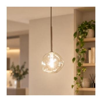 BRILAGI - VULCANO kábelen függőlámpa 1xG9/8W/230V Ø 15 cm, bézs/füstös bézs 11629 kép
