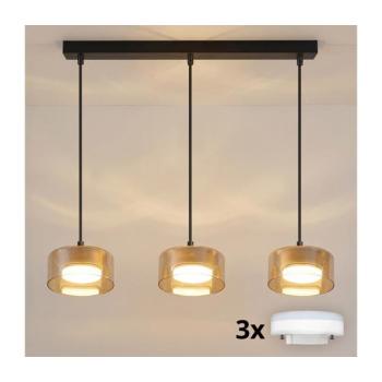 BRILAGI - Zsinóros függeszték AURA LUX 3xGX53/30W/230V fekete/arany WO-OEM-CF-18-GLD kép