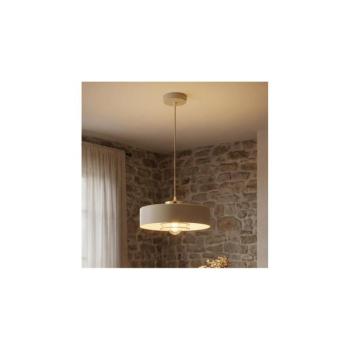 BRILAGI - Zsinóros függőlámpa SPRING 1xE27/60W/230V átm. 30 cm bézs/arany 76-009B kép