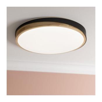 Brilliant - LED Dimmelhető mennyezeti lámpa BAARLO LED/36W/230V átm. 50 cm fekete + távirányító G80846/76 kép