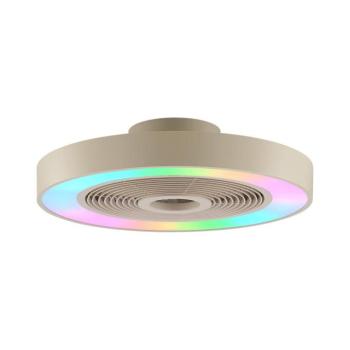 Brilliant - LED RGBW mennyezeti lámpa látorral CATANIA LED/37W/230V bézs + távirányító G81205/09 kép