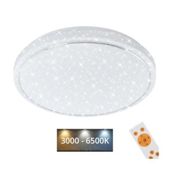 Brilo - LED Dimmelhető mennyezeti lámpa STARRY SKY LED/18W/230V 3000-6500K + távirányító 3334-016 kép