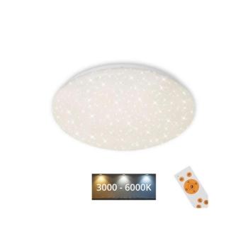 Brilo - LED Dimmelhető mennyezeti lámpa STARRY SKY LED/22W/230V 3000-6000K + távirányító 3367-216 kép