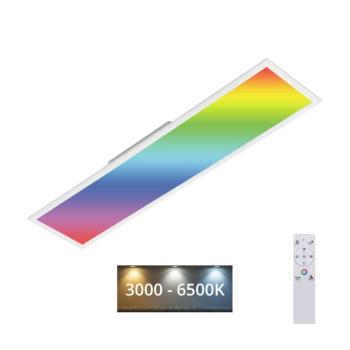 Brilo - RGBW Dimmelhető mennyezeti lámpa SLIM LED/40W/230V + távirányító 7154-016 kép
