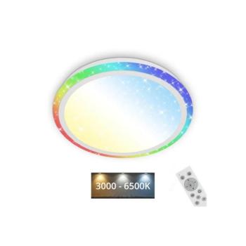 Brilo - RGBW Dimmelhető mennyezeti lámpa STARRY SKY LED/24W/230V + távirányító 3377-016 kép