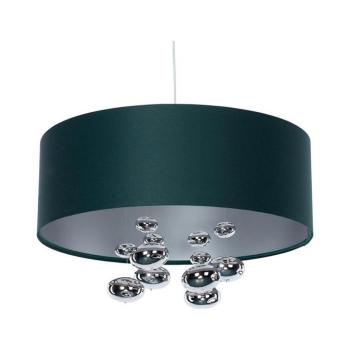 BUBBLE kábeles függőlámpa 1xE27/60W/230V, átmérő 40 cm, zöld 01B-003-40 kép