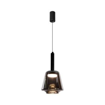 BUENO kábelre szerelt függőlámpa 1xGX53/9W/230V, Ø 18 cm, füstös fekete 31-50441 kép