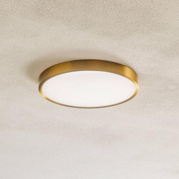 Bully LED mennyezeti lámpa patinás megjelenéssel, Ø 24 cm kép