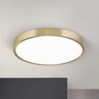 Bully LED mennyezeti lámpa patinás megjelenéssel, Ø 28 cm kép