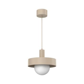 CANAN kábeles függőlámpa, 1xE27/15W/230V, átm. 29 cm, bézs 4017 kép