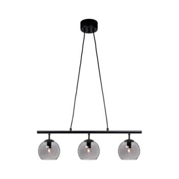 Cottex T2493SVG - CAPELLA kábeles függeszték 3xE14/40W/230V füstszínű/fekete T2493SVG kép