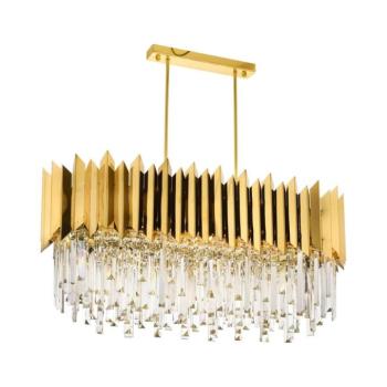 Csillár rúdon CRYSTALLINE 8xE27/40W/230V arany 301AUR1172 kép