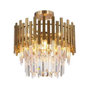 Csillár rúdon ASPEN 6xE14/40W/230V arany ML8810 kép
