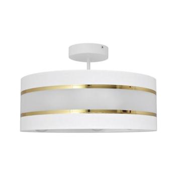 Csillár rúdon HELEN 3xE27/15W/230V fehér/arany P-0804-15/3 WT+GO+MAT kép