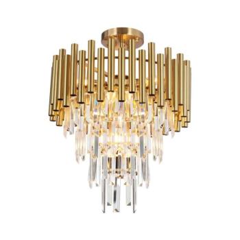Csillár rúdon MADISON 9xE14/40W/230V arany ML8806 kép