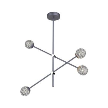 Csillár rúdon PAKSOS 4xG9/5W/230V szürke A0032-340 kép
