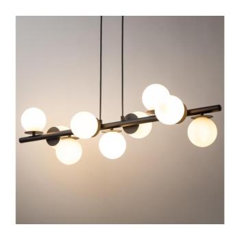 Csillár zsinóron AVOLA 9xG9/12W/230V fekete 40789 kép