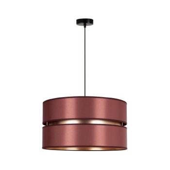 - Csillár zsinóron DUO 1xE27/15W/230V átm. 40 cm Burgundi/arany 600286 kép