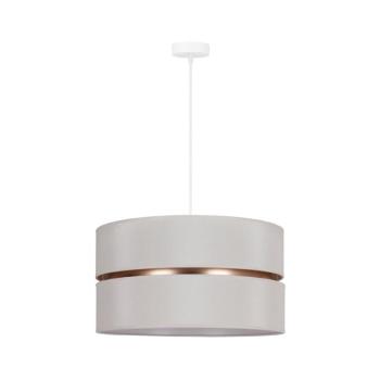 - Csillár zsinóron DUO 1xE27/15W/230V átm. 40 cm krémes/arany 600279 kép
