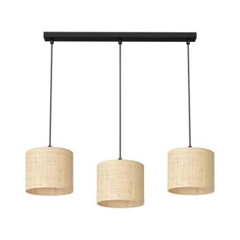 Csillár zsinóron RATTAN 3xE27/60W/230V rattan 5281 kép