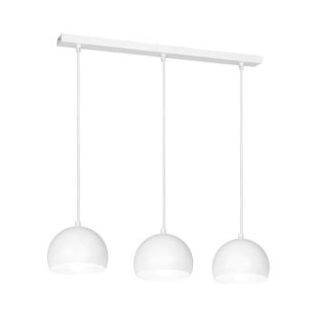 Kábeles csillár SOOL 3xE27/15W/230V fehér 1212 kép