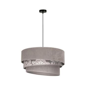 - Csillár zsinóron TRIO 1xE27/40W/230V átm. 45 cm szürke 8985 kép