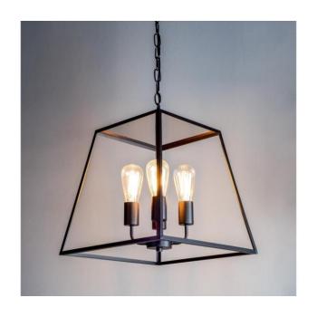 Där Lighting Där Lighting ACA8622 - Láncra akasztható csillár ACADEMY, 4xE27/60W/230V, fekete ACA8622 kép