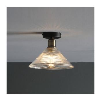 Där Lighting Där Lighting BOY0175 - BOYD mennyezeti lámpatest 1xE27/60W/230V, átm. 25 cm, sárgaréz/átlátszó BOY0175 kép