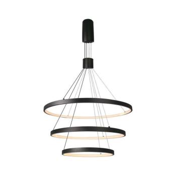 Designer függeszték, 46w, 3000K, meleg fehér, 4900lm, fekete, CRI>80, dimmelhető, V-TAC, 15345 kép