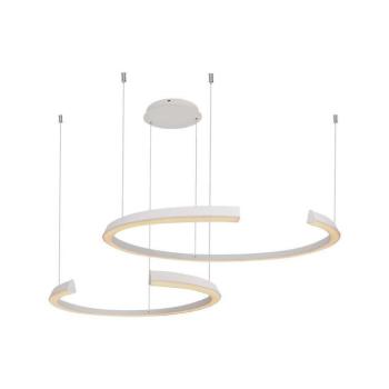 Designer függeszték, 48w, 3000K, meleg fehér, 5150lm, fehér, CRI>80, dimmelhető, V-TAC, 14992 kép