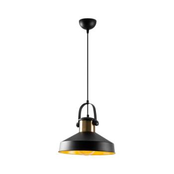 DODO zsinóros függeszték 1xE27/40W/230V fekete/bronz 584TTM1119 kép