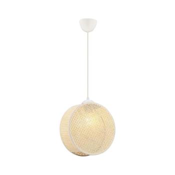 DRUM függőlámpa kábelen, 1xE27/60W/230V, krémszínű 390FLH2527 kép