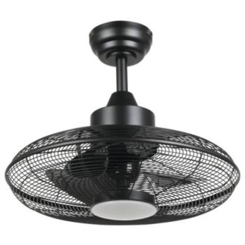 EGLO , 35133 , IGELDO , lámpa ventilátorral , 3000 K, 4000 K, 5000 K , LED , 15W , tejfehér kép