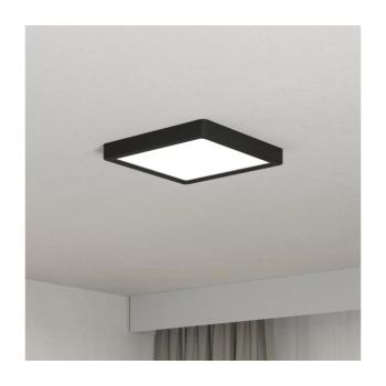 Eglo 901303-LED FUEVA mennyezeti lámpatest, LED 10,5 W, 230 V, állítható színhőmérséklet 2700/4000/6500 K, 22x22cm, fekete 901303 kép